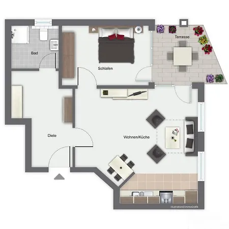 Likedeeler 06 Апартаменты Больтенхаген